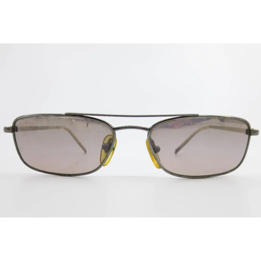 Persol 2094-S Sunglasses Gunmetal Grey Metal Rectangle Frame 618/3H 56-17-135